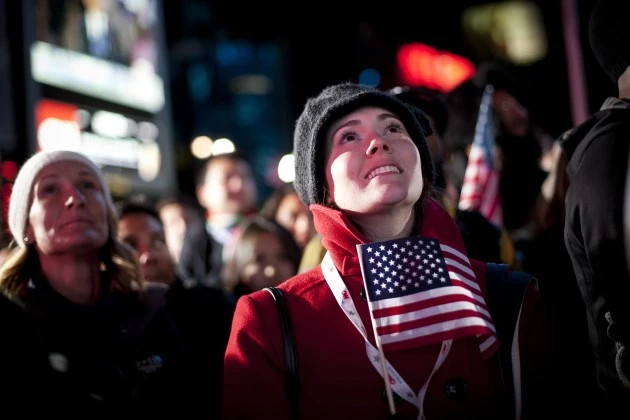 New York Reacts As Obama Wins Second Term New York Reacts As Obama Wins Second Term