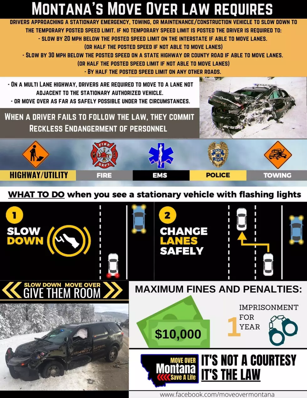Montana Move Over Law